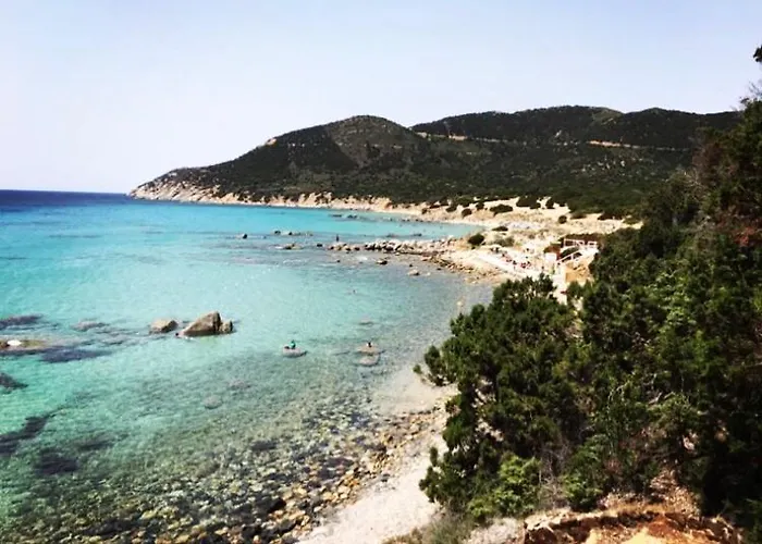 빌라 Sardinia Seaview&spapool 빌라시미우스